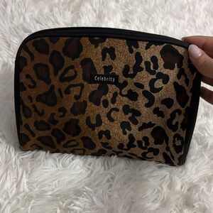 Leopard Print Cosmetic Bag